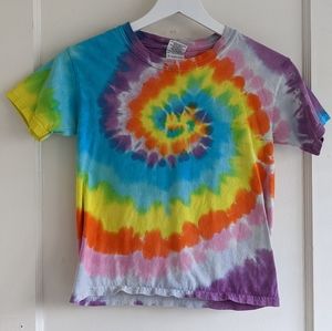 Tie Dye Boys Short Sleeve